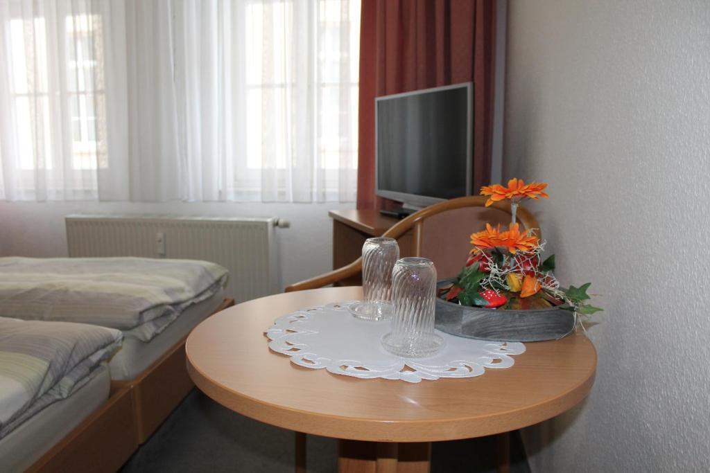 Hotel Am Stadtwall Кведлінбург Екстер'єр фото